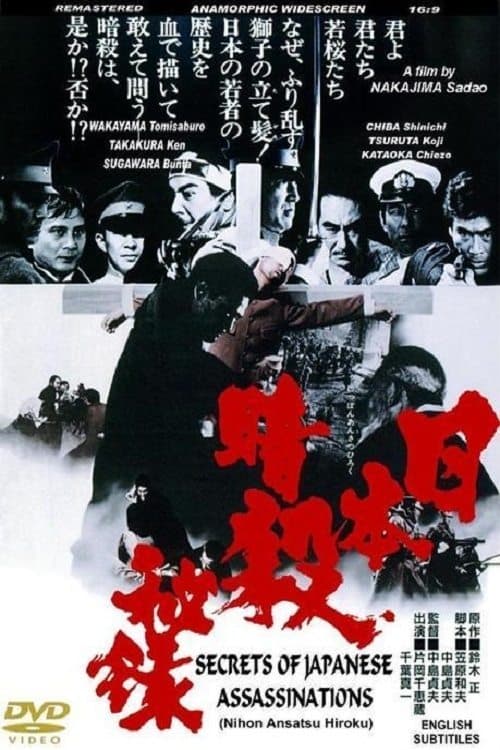 Poster Memoir of Japanese Assassinations