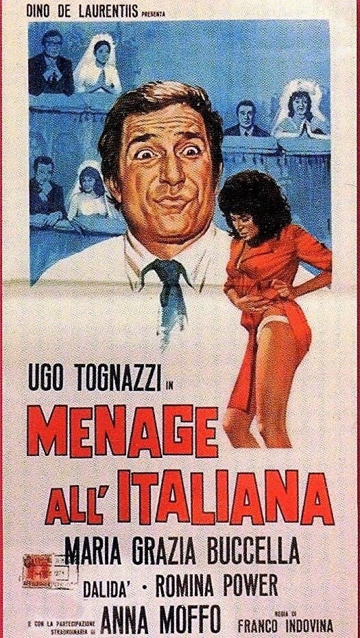 Poster Menage Italian Style