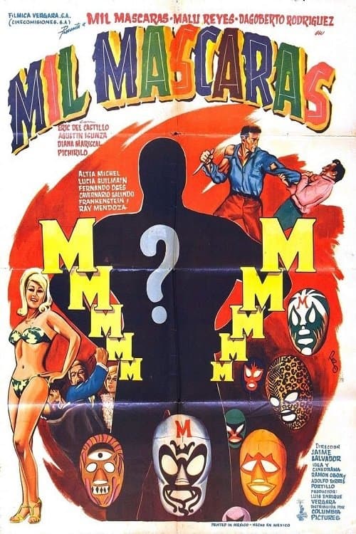 Poster Mil máscaras