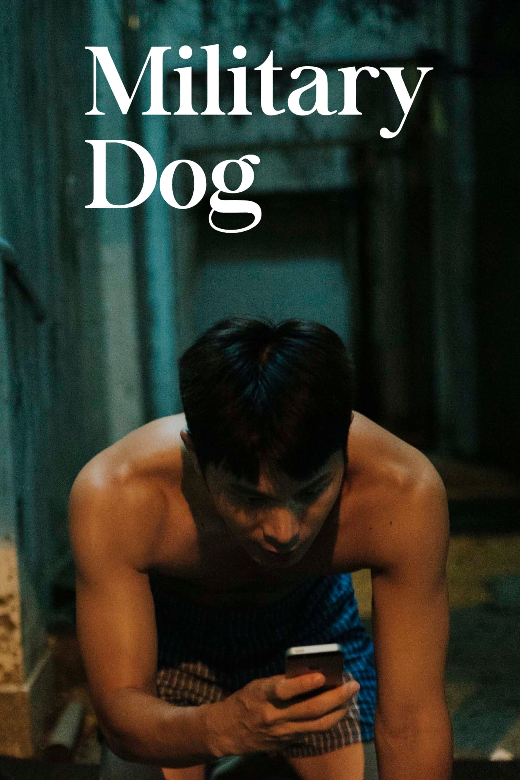 Poster Military Dog