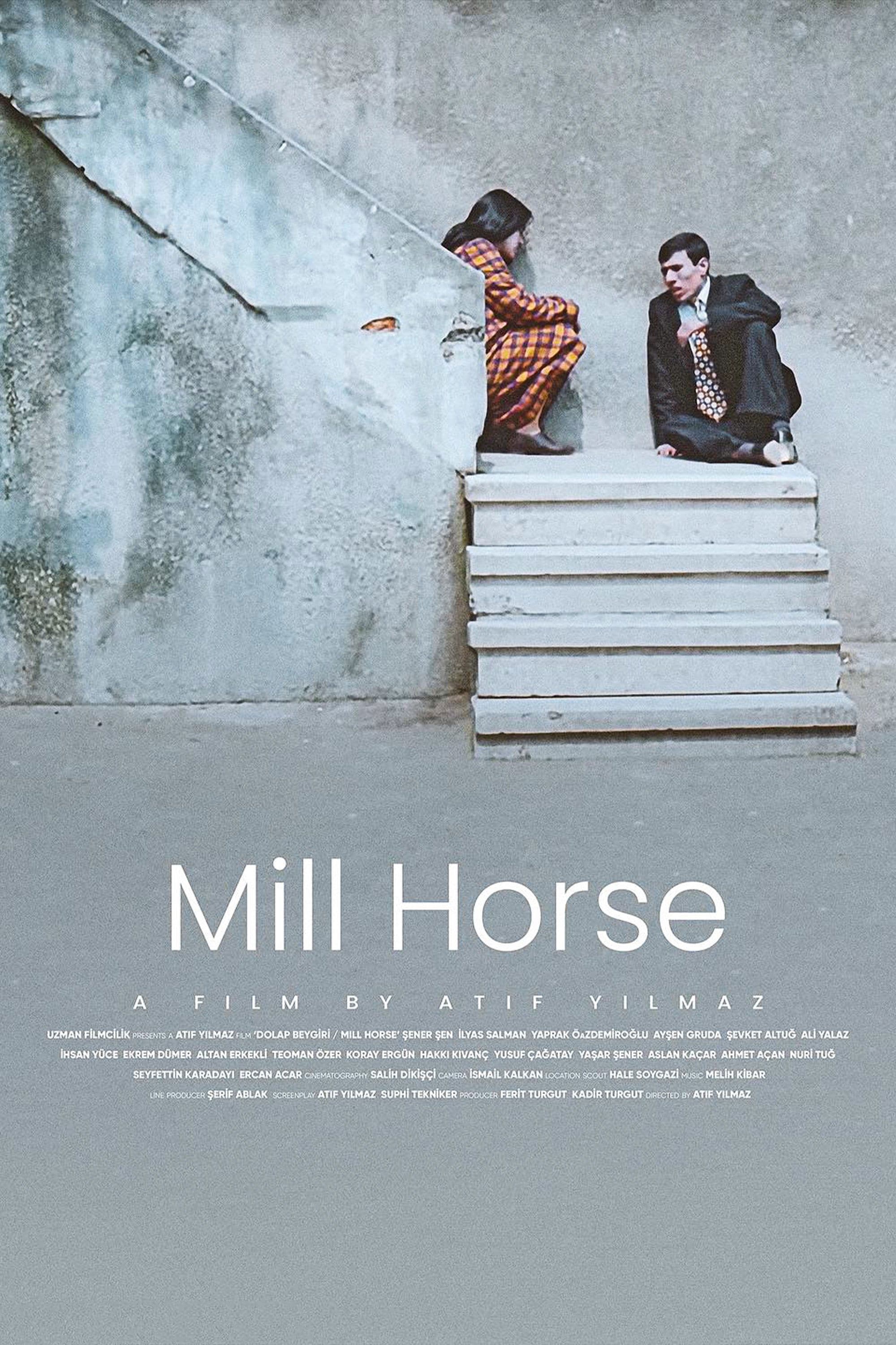 Poster Mill Horse