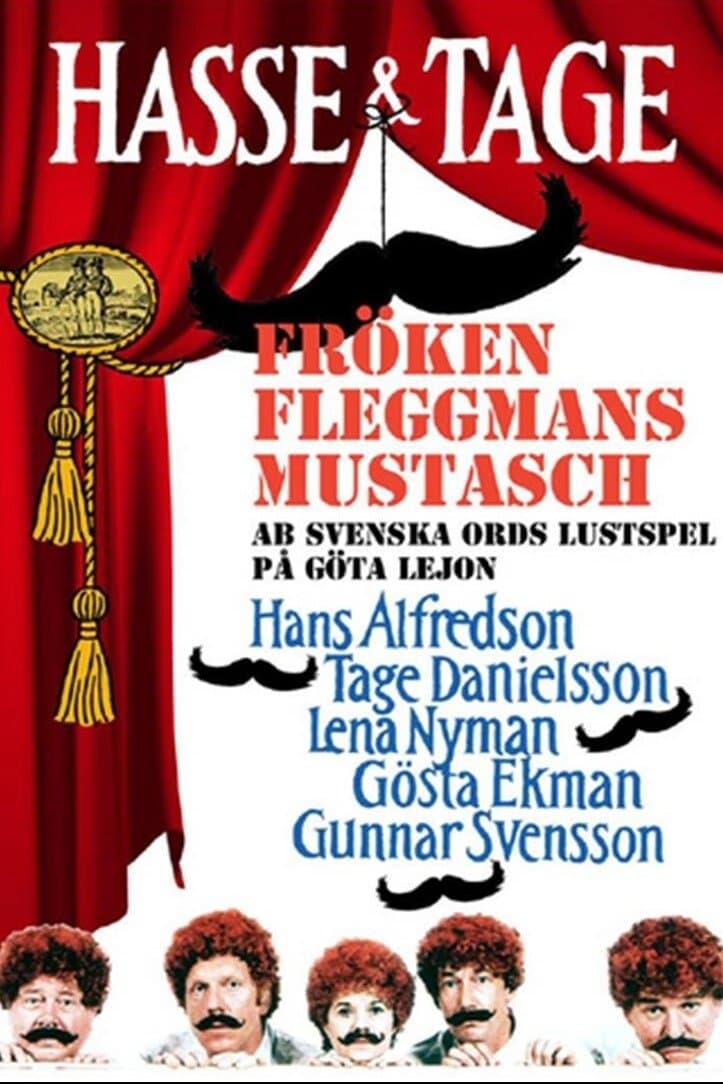 Poster Miss Fleggman's Mustache