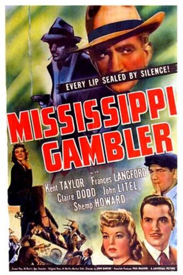 Poster Mississippi Gambler