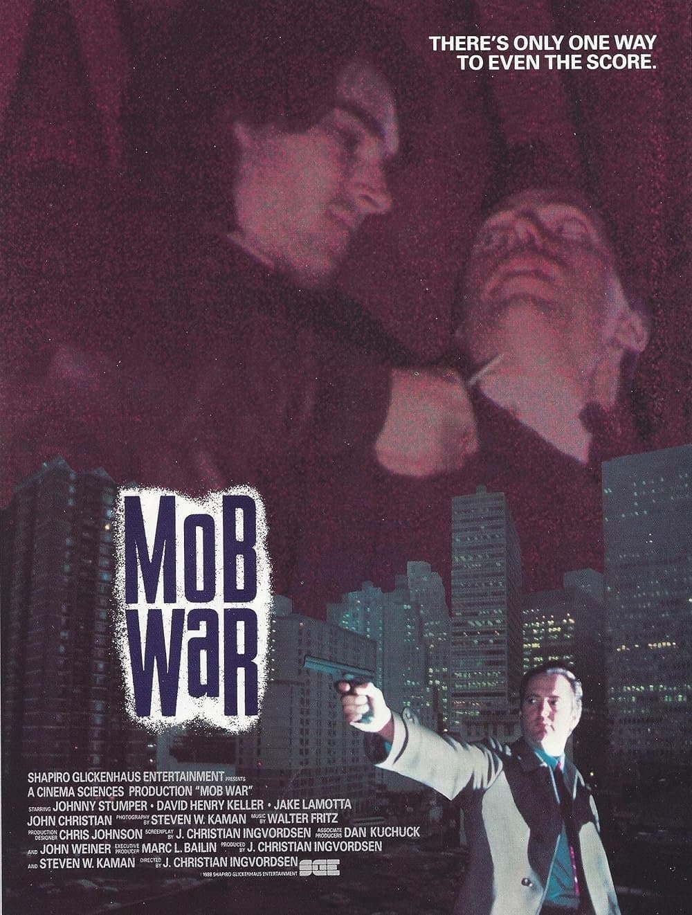 Poster Mob War