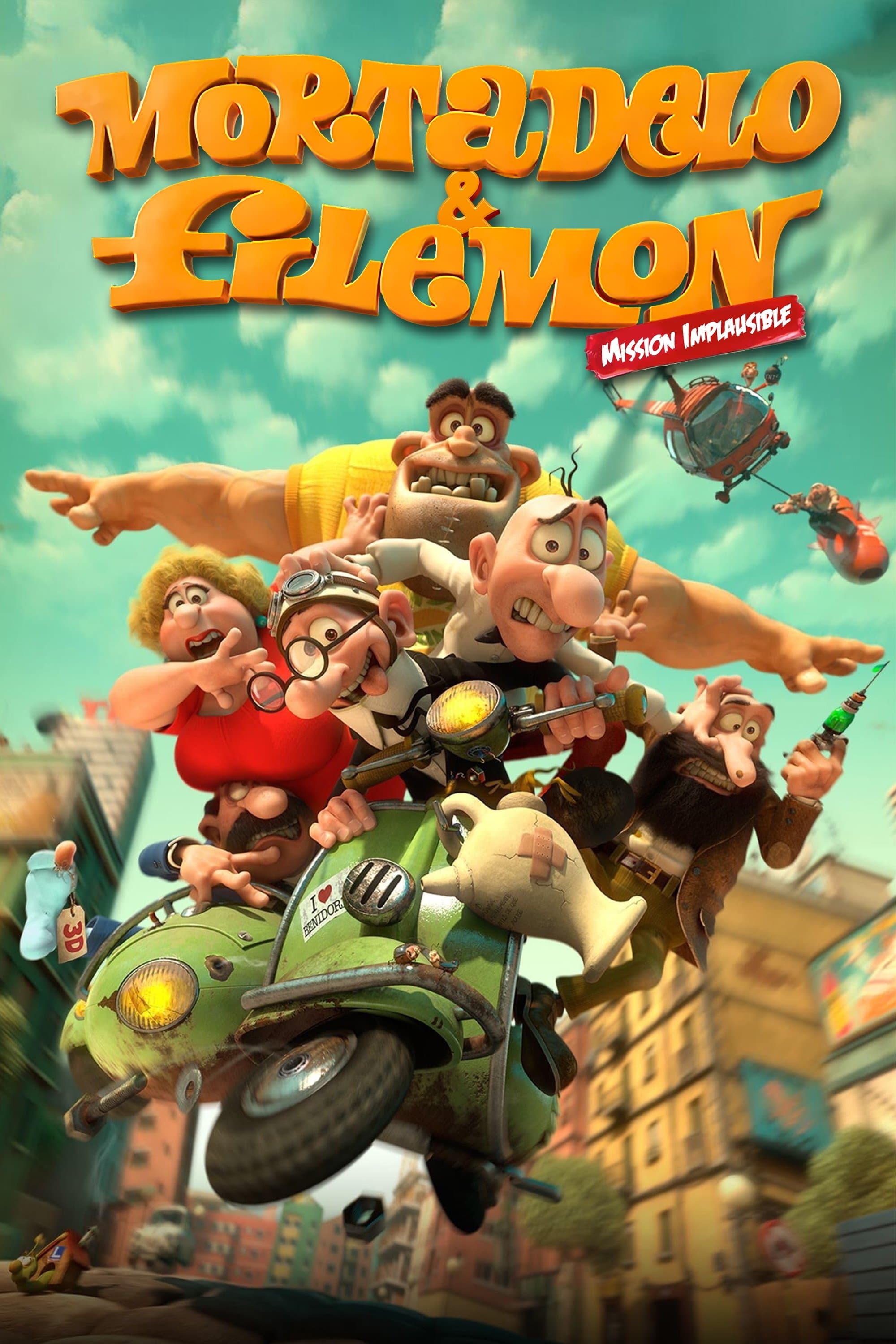 Poster Mortadelo & Filemon: Mission Implausible