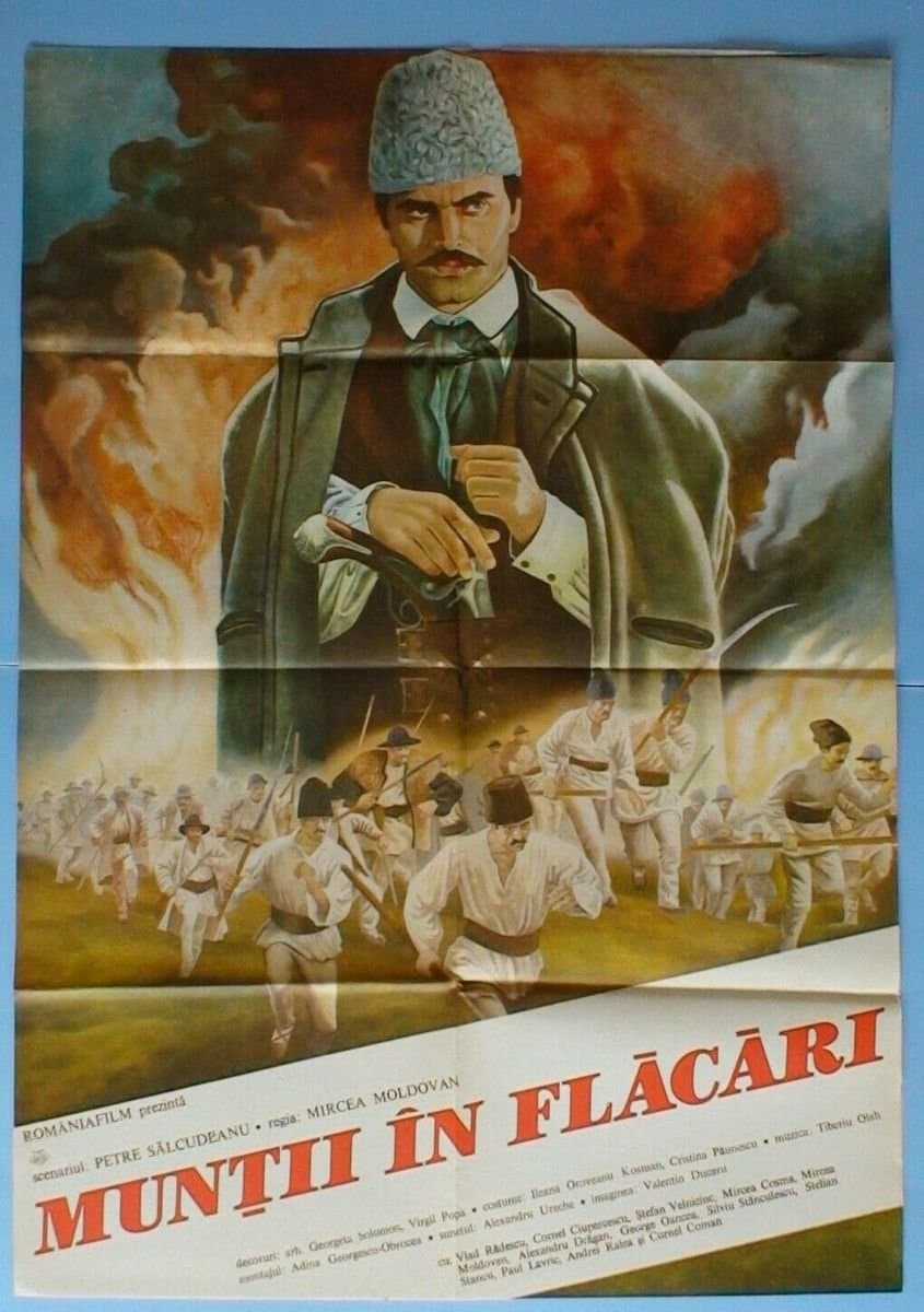 Poster Mountains in Flames