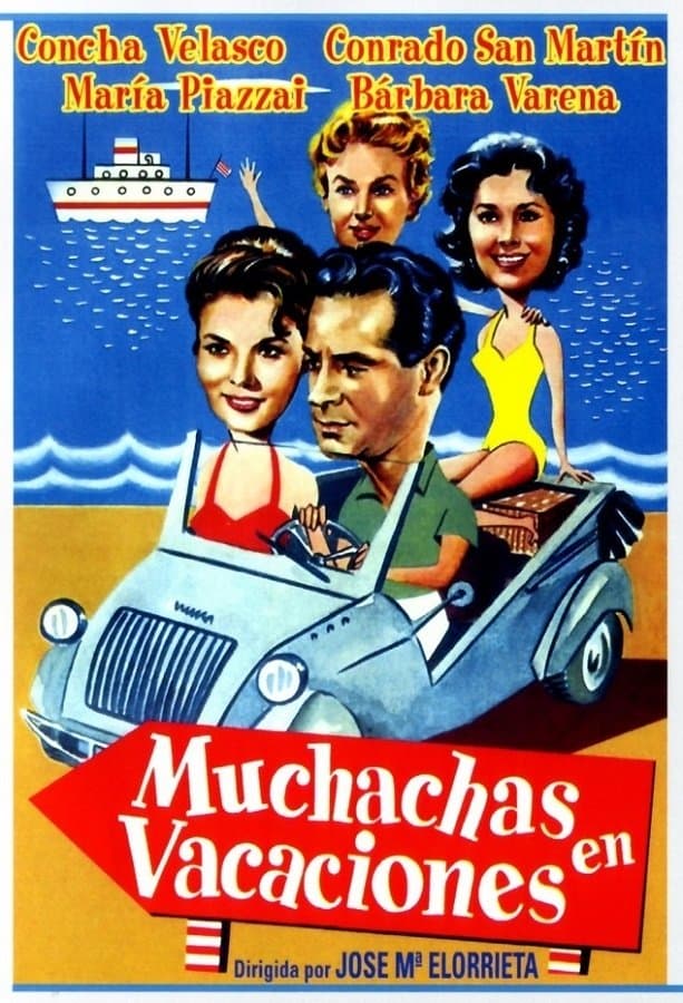 Poster Muchachas en vacaciones