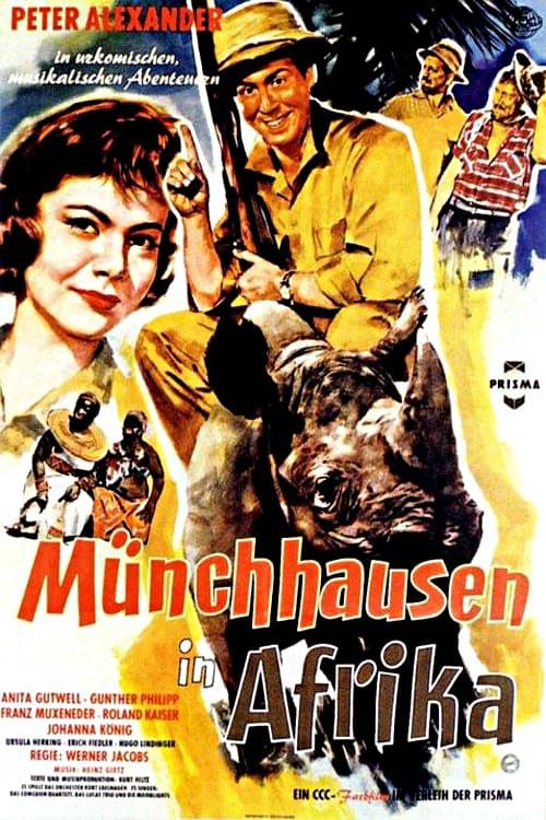 Poster Münchhausen in Afrika