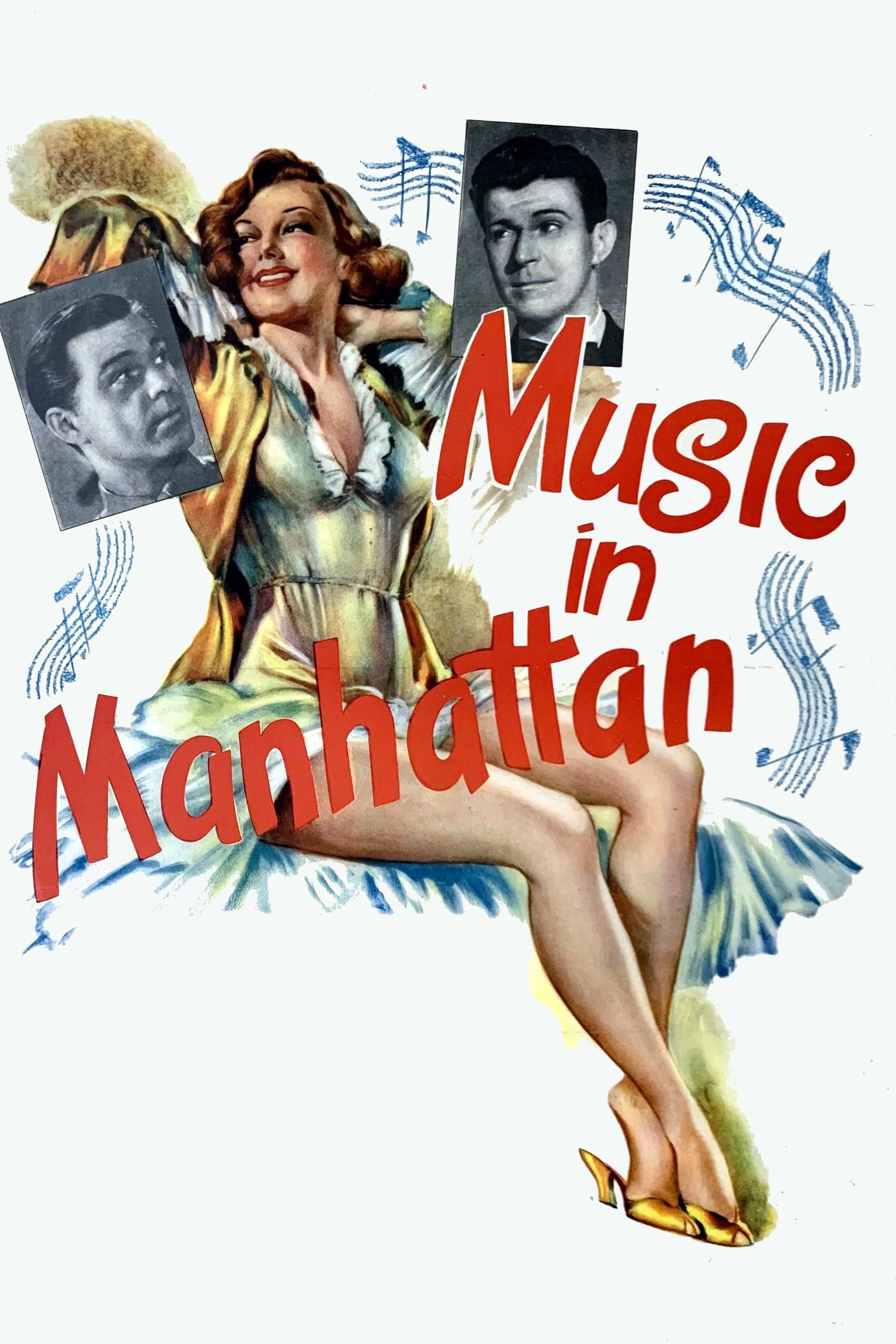 Poster Music in Manhattan