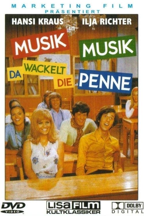 Poster Musik, Musik - da wackelt die Penne