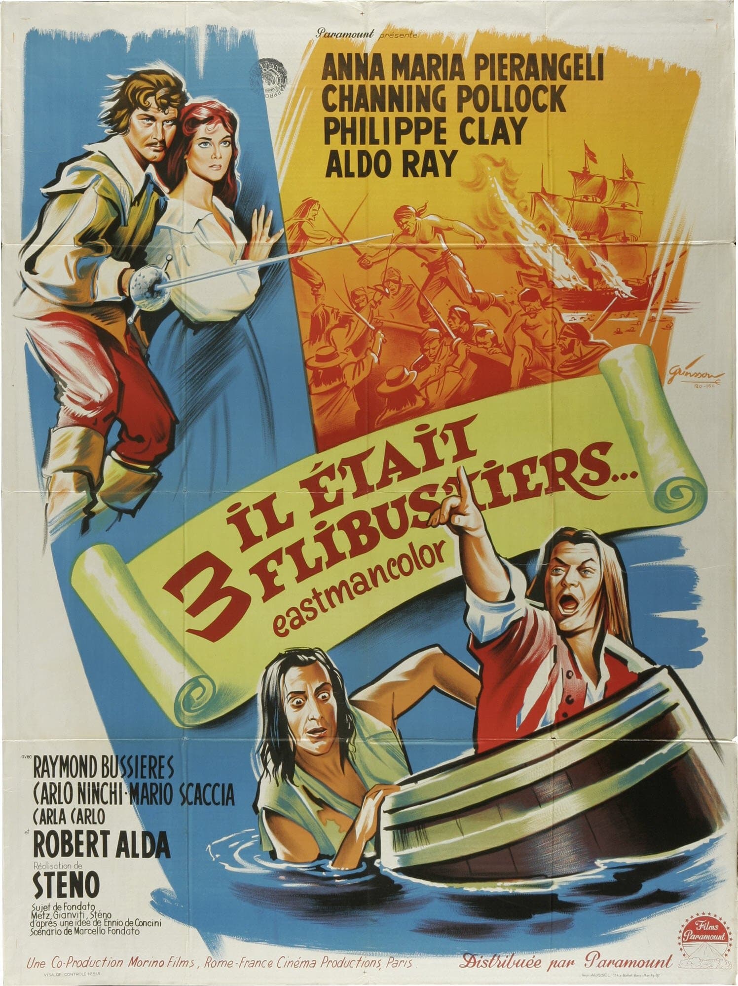 Poster Musketeers of the Sea