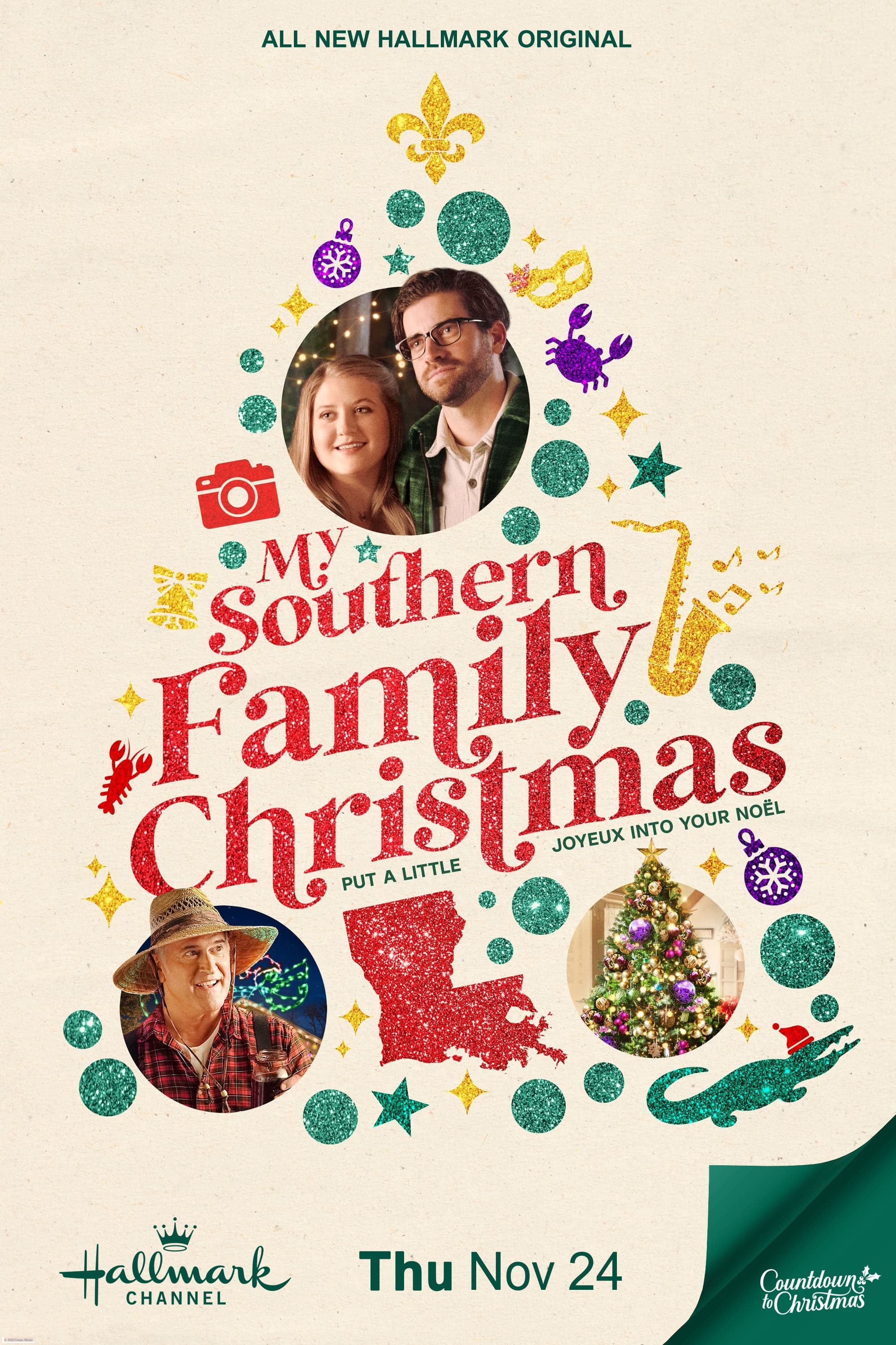Poster My Southern Family Christmas
