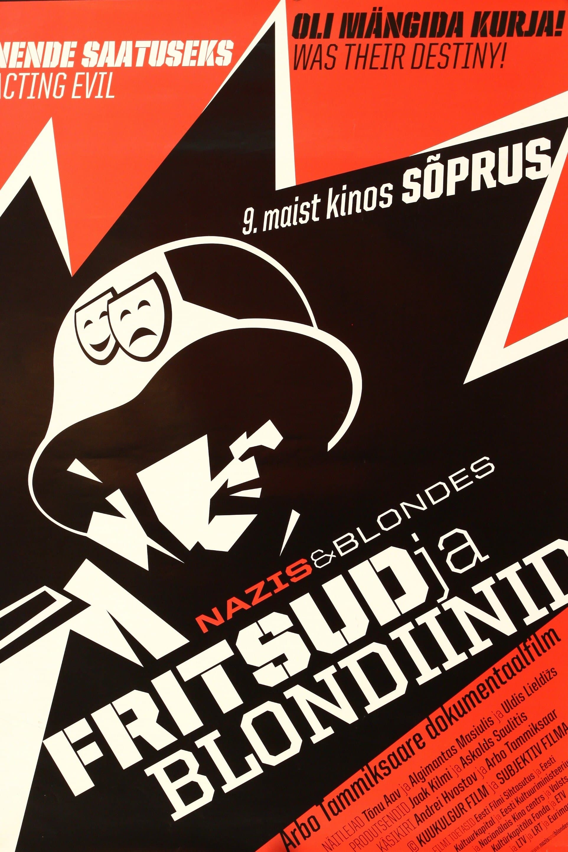 Poster Nazis and Blondes
