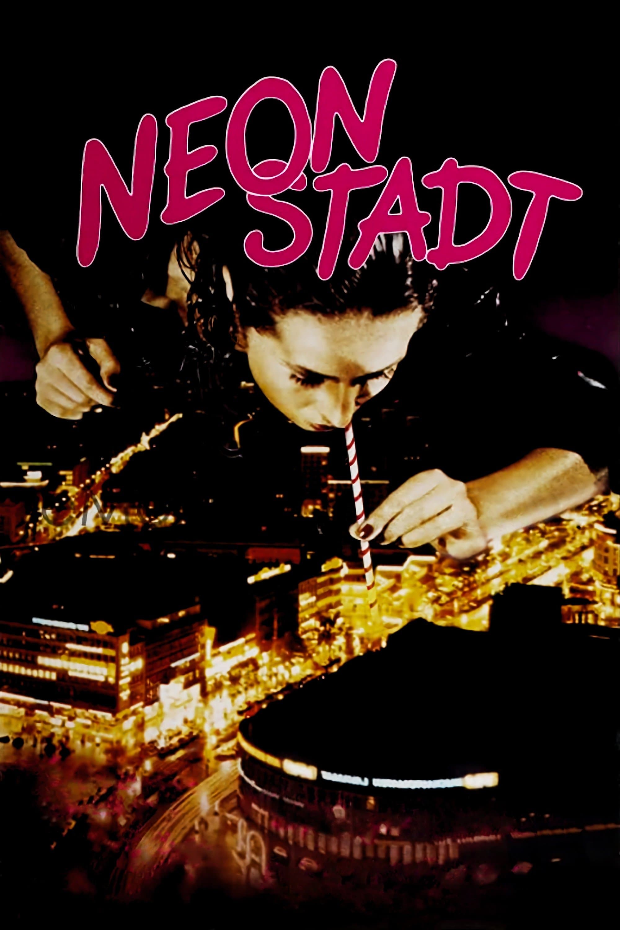 Poster Neon City