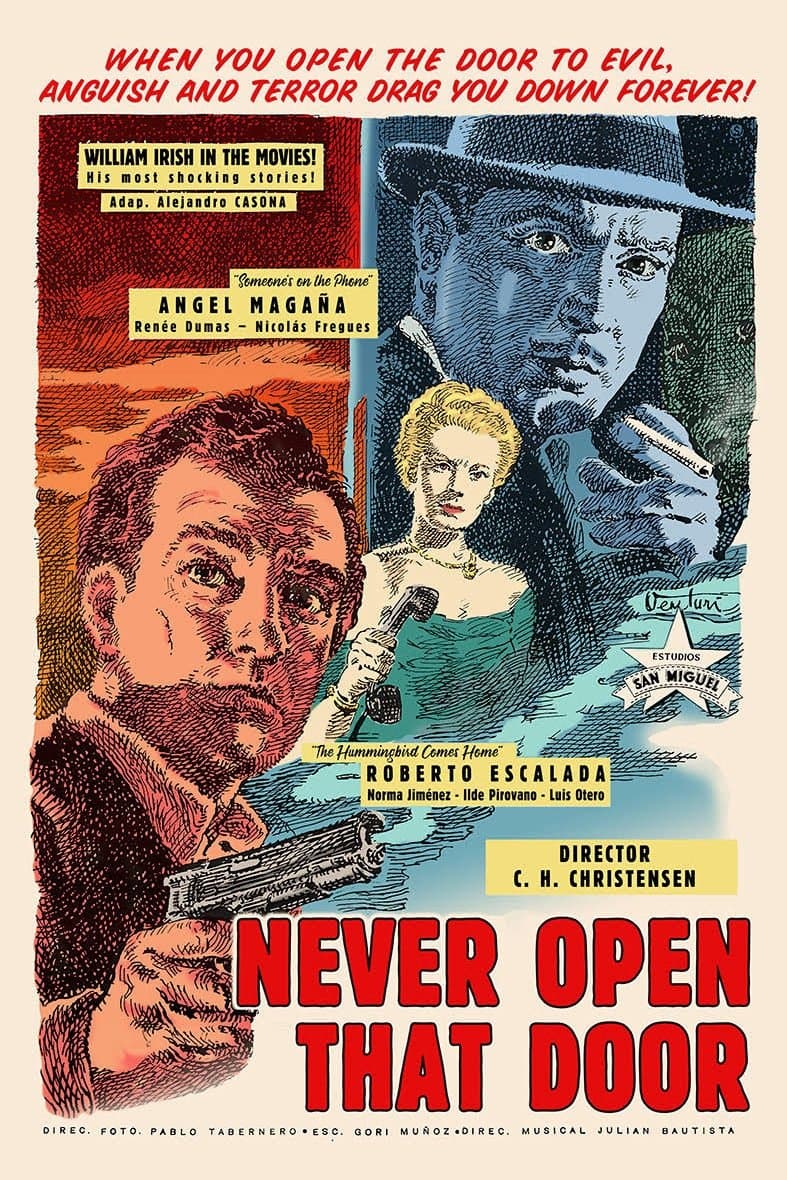 Poster Never Open That Door