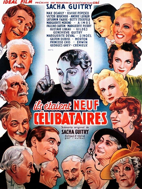 Poster Nine Bachelors