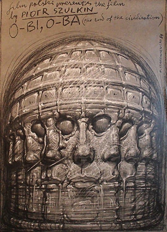 Poster O-Bi, O-Ba: The End of Civilization