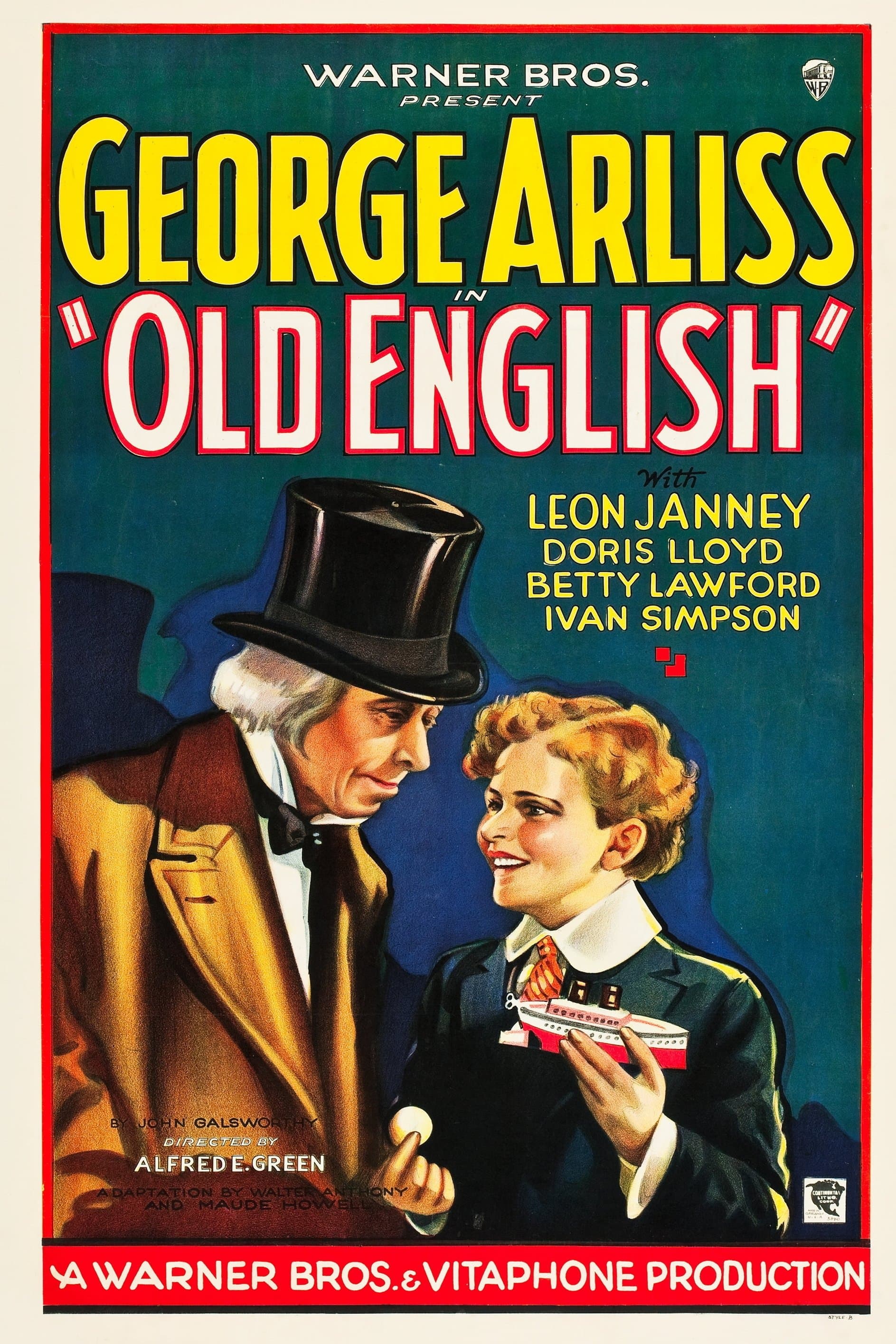 Poster Old English
