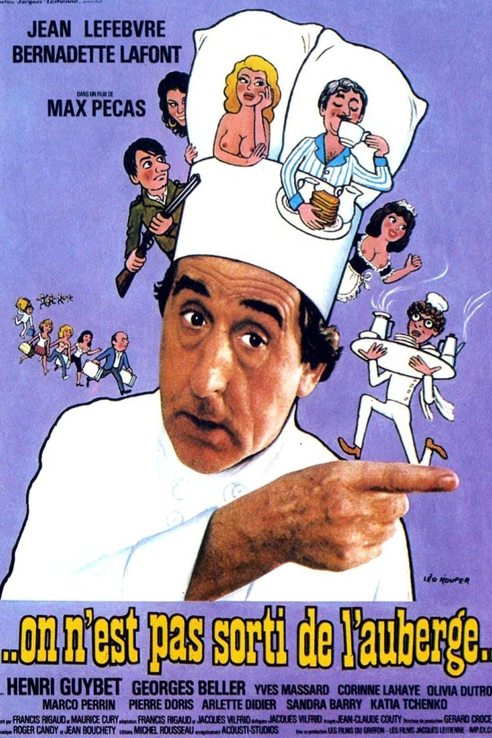 Poster On n'est pas sorti de l'auberge