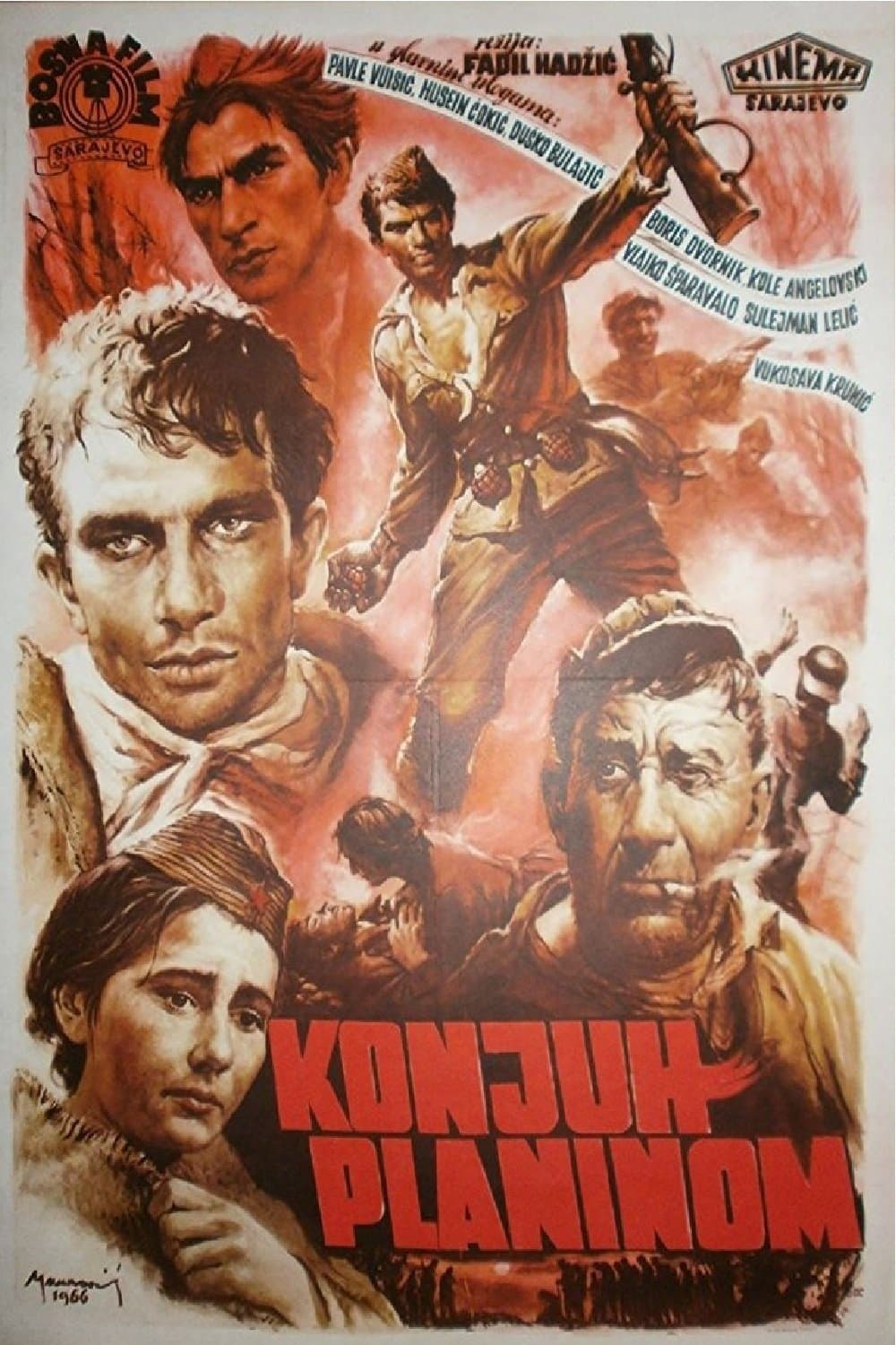 Poster On the Mountain of Konjuh