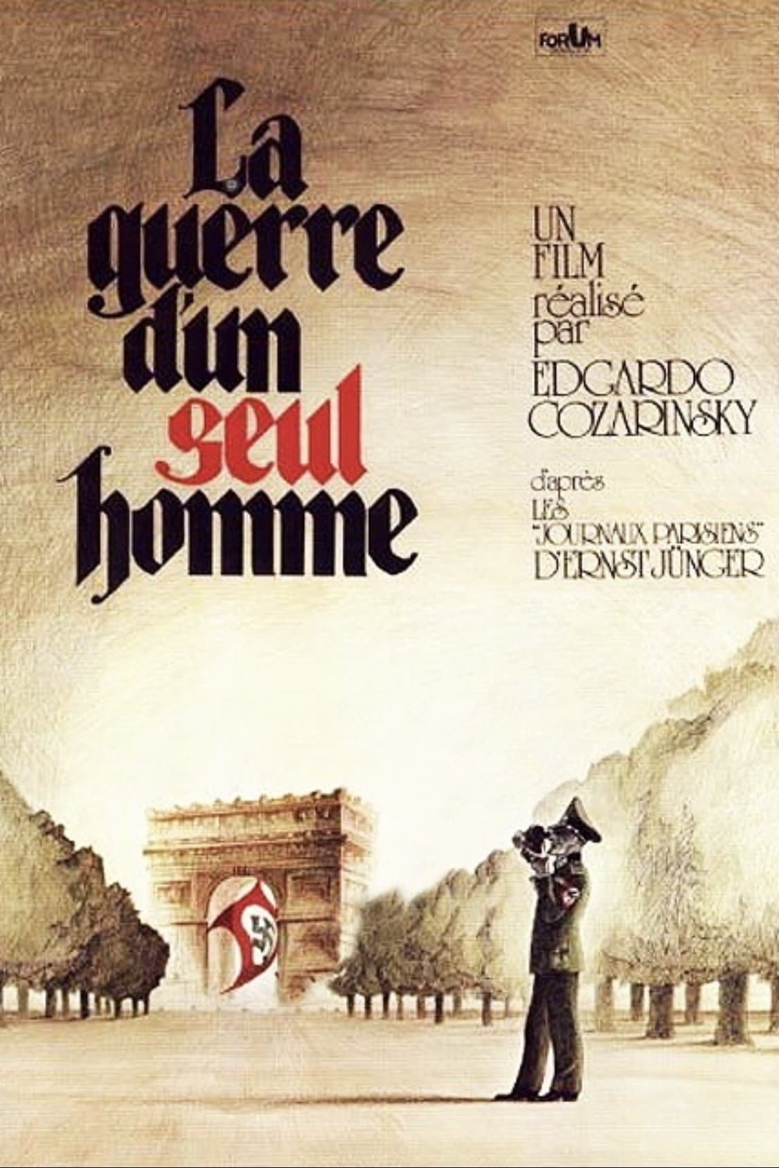 Poster One Man's War