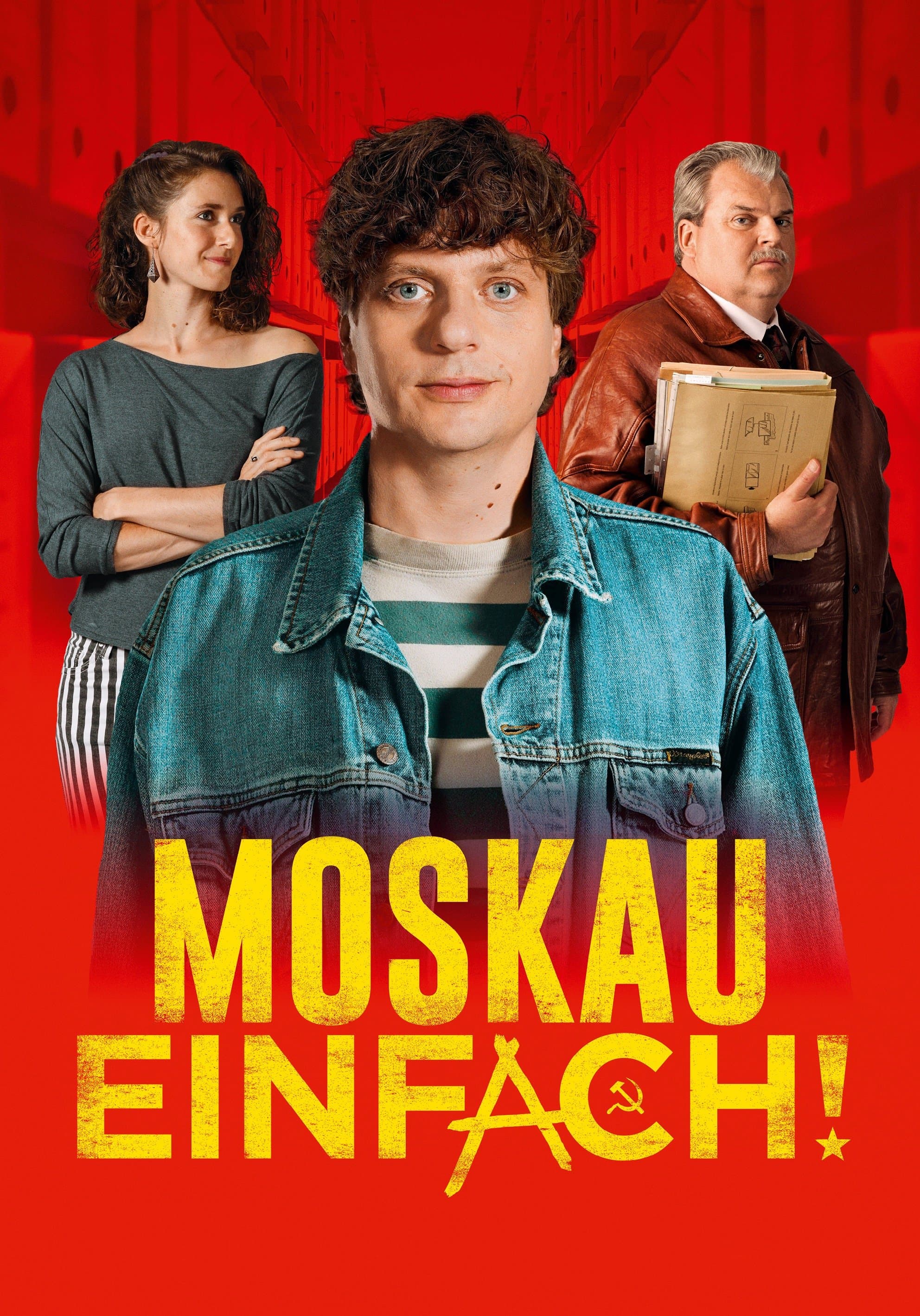 Poster One-way to Moscow