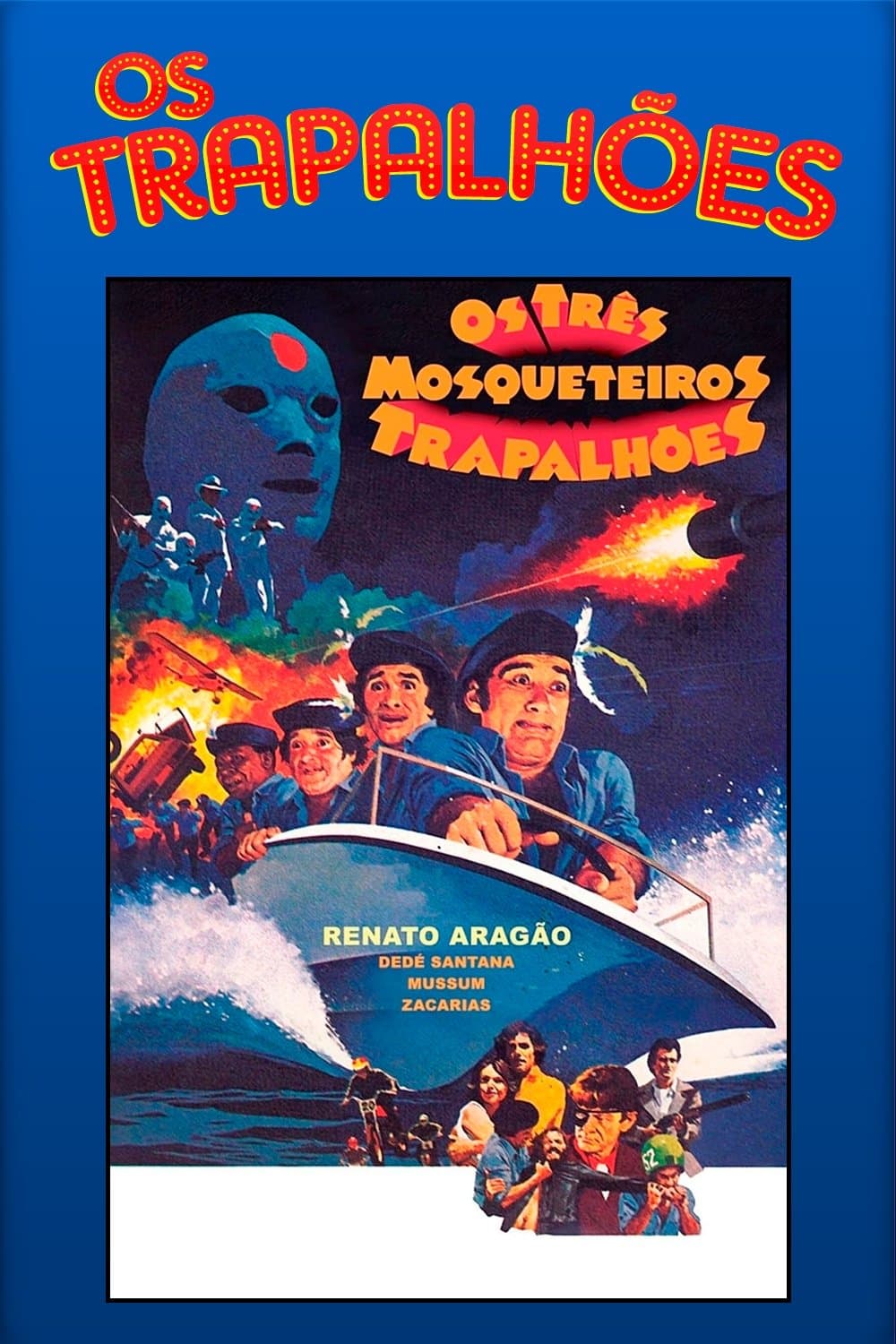 Poster Os Três Mosqueteiros Trapalhões