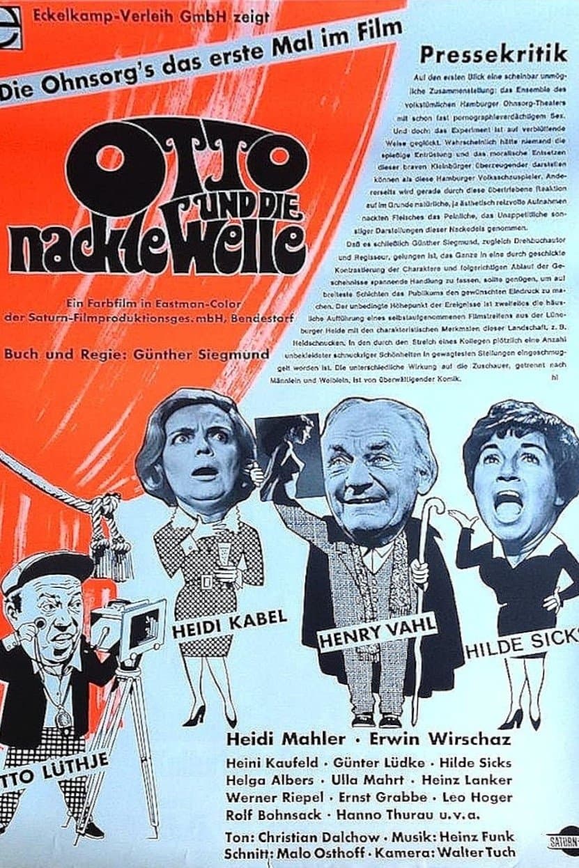 Poster Otto und die nackte Welle