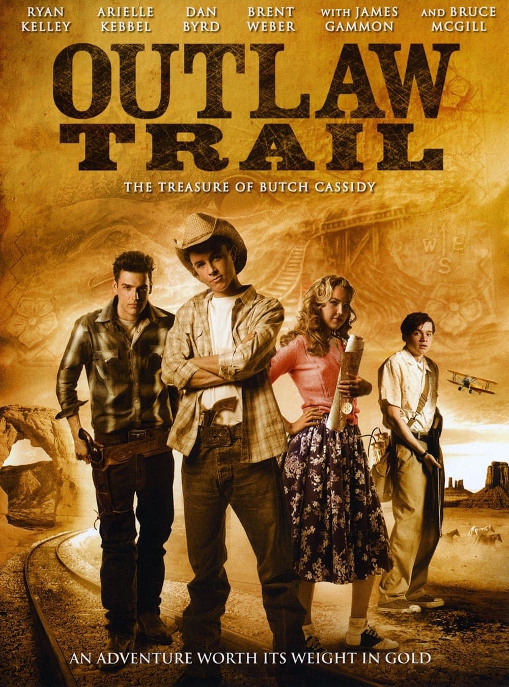 Poster Outlaw Trail: The Treasure of Butch Cassidy