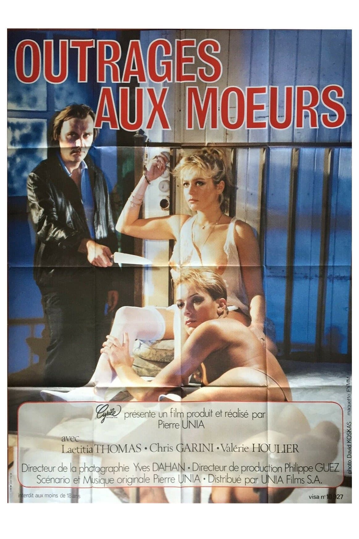 Poster Outrages aux mœurs
