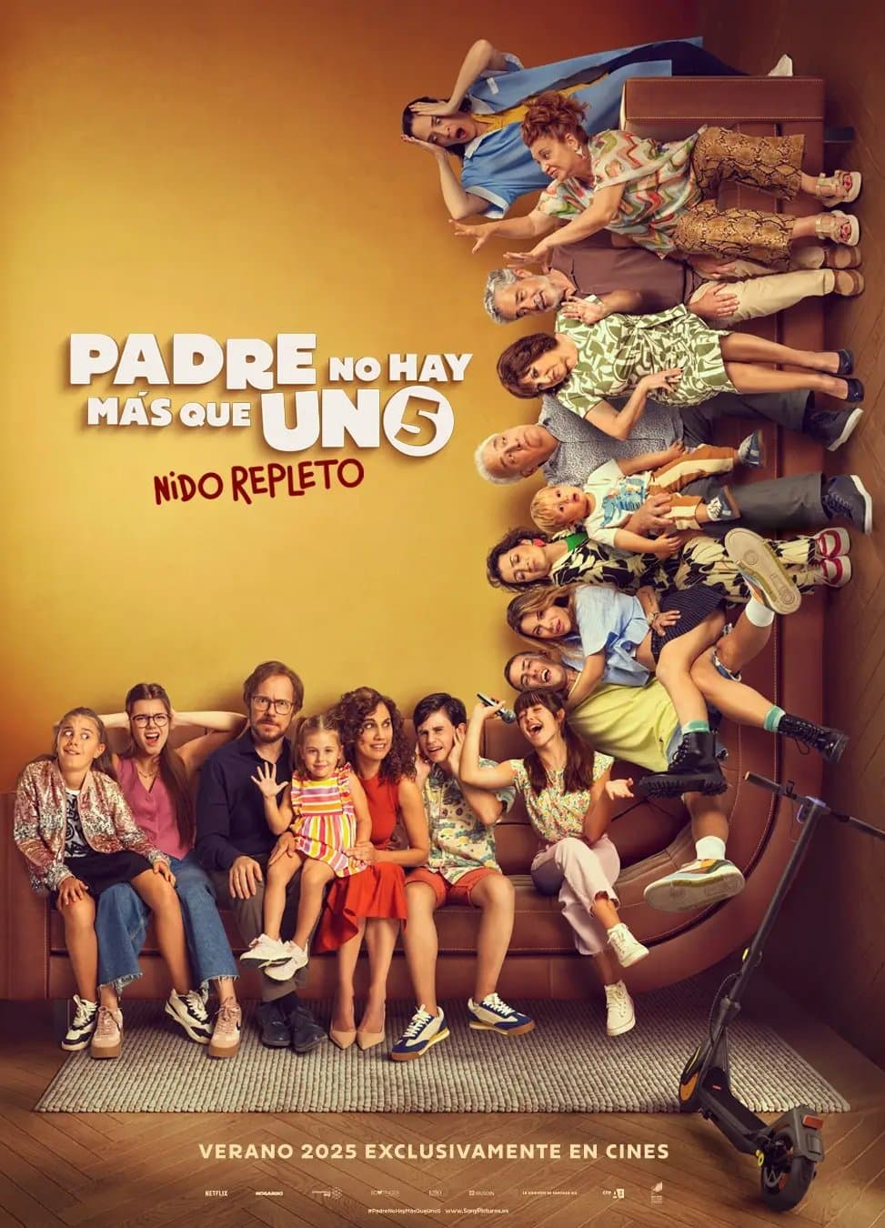 Poster Padre no hay más que uno 5: Nido repleto