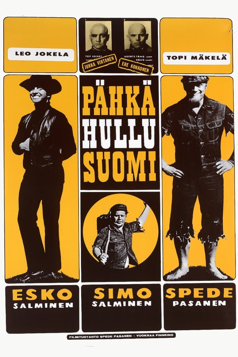 Poster Pähkähullu Suomi
