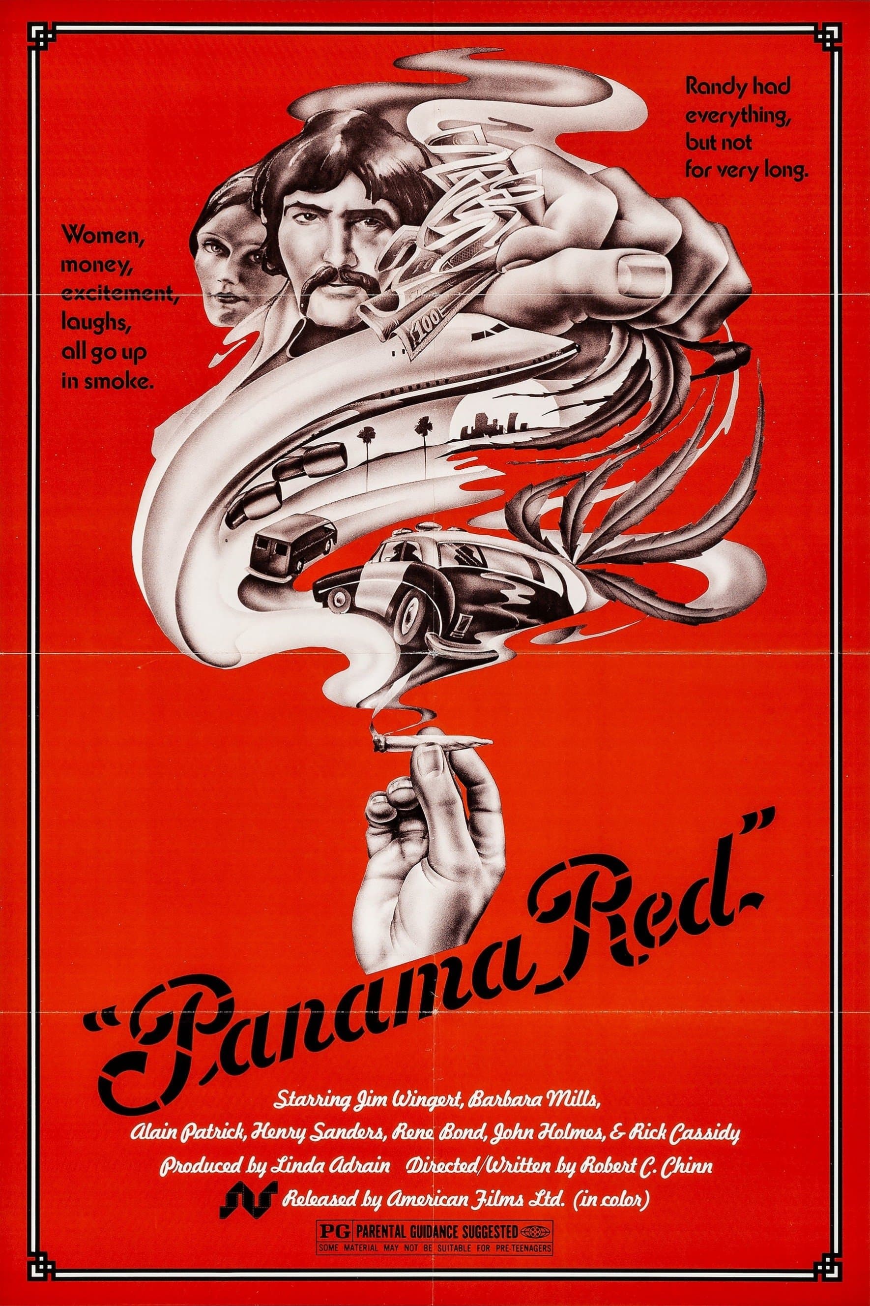 Poster Panama Red