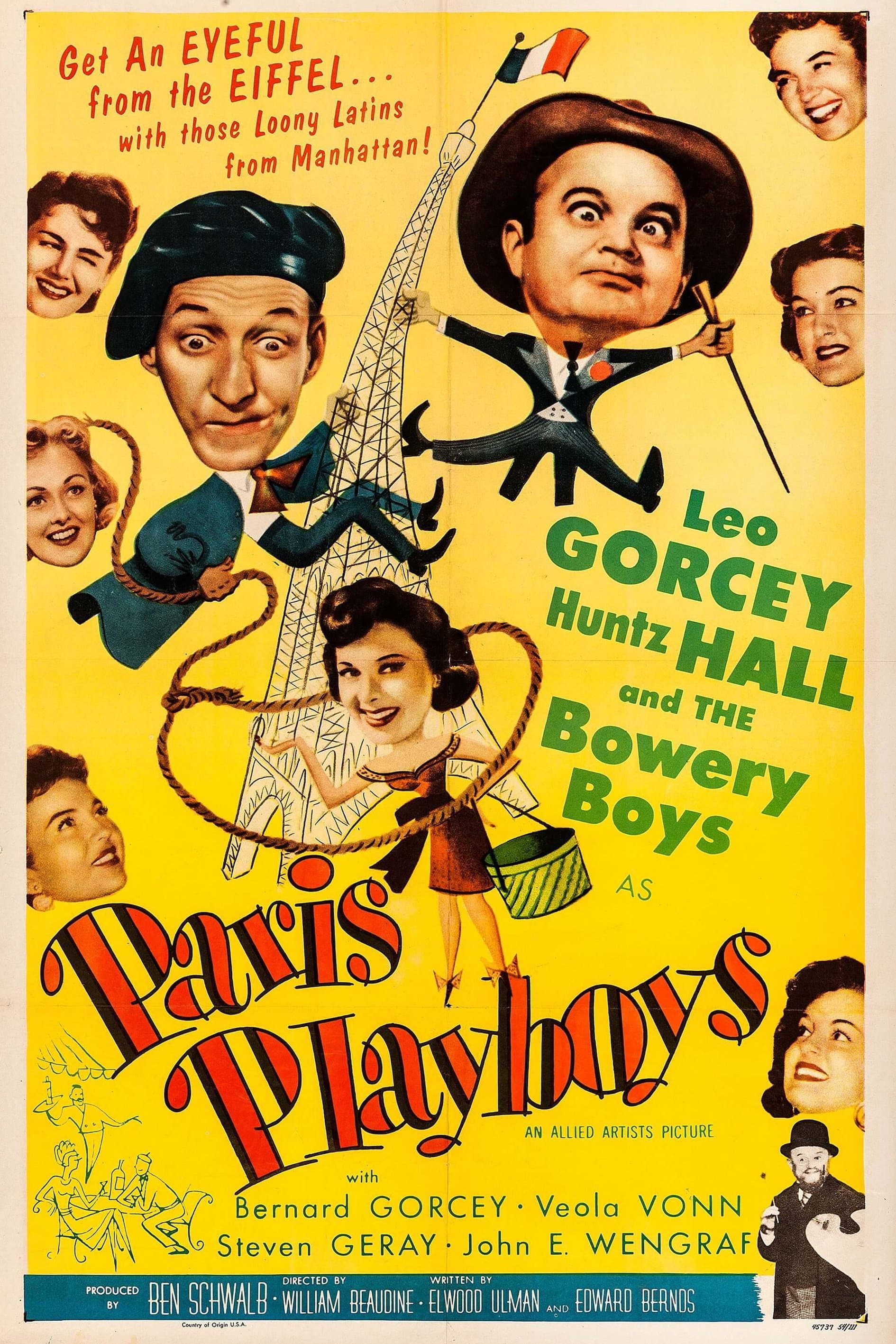 Poster Paris Playboys