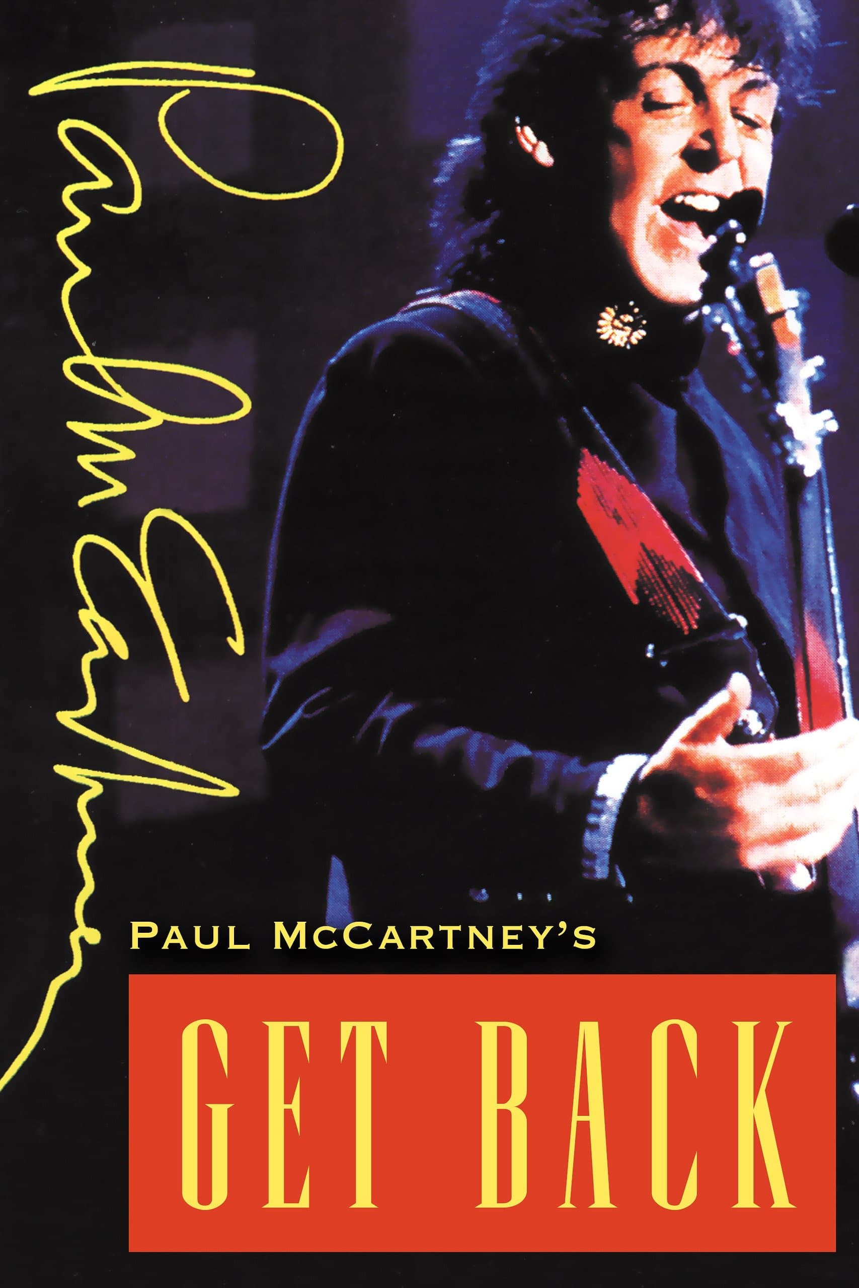 Poster Paul McCartney's Get Back