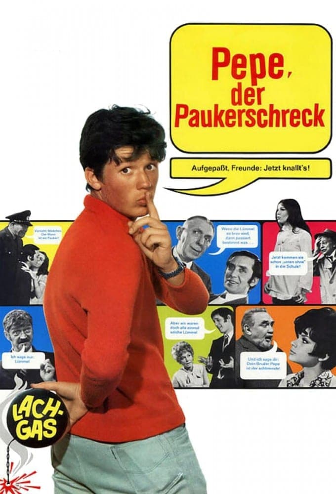 Poster Pepe, der Paukerschreck