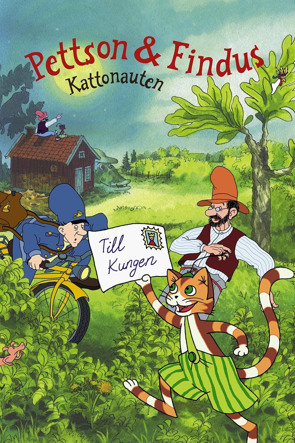 Poster Pettson & Findus - Kattonauten