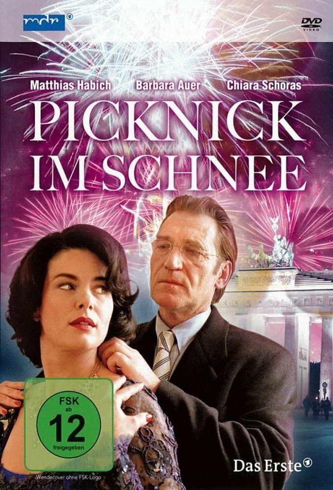 Poster Picknick im Schnee