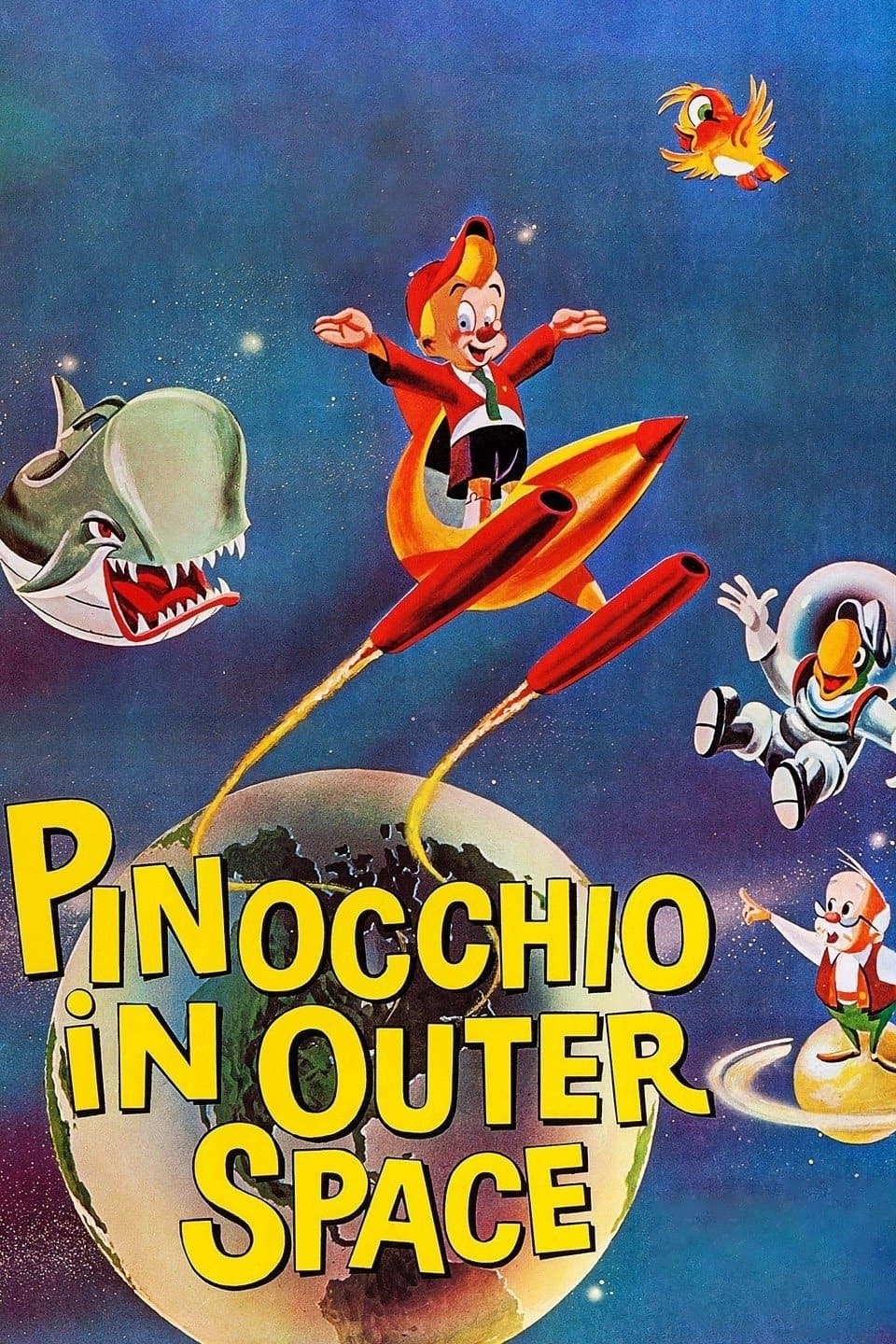 Poster Pinocchio in Outer Space