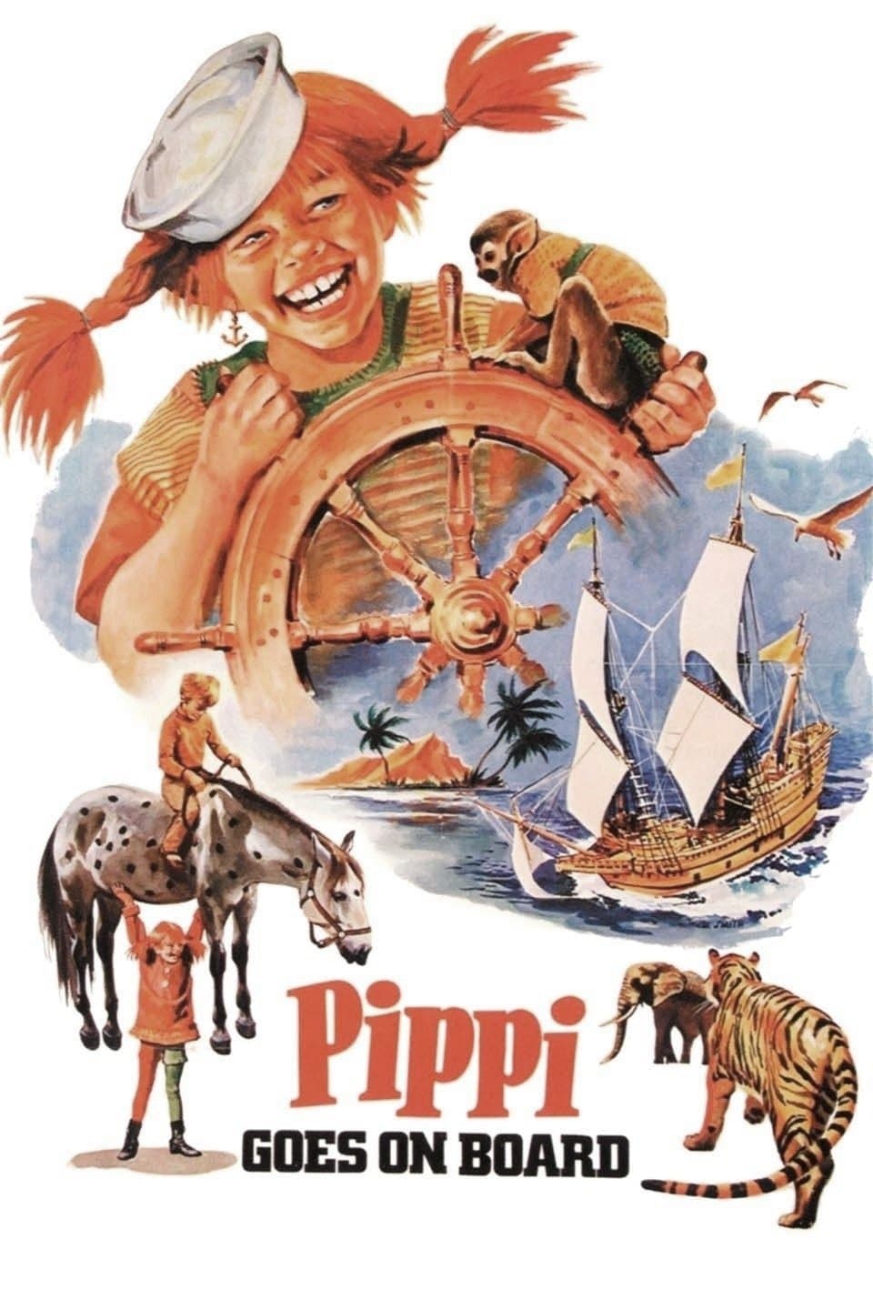 Poster Pippi Goes on Board