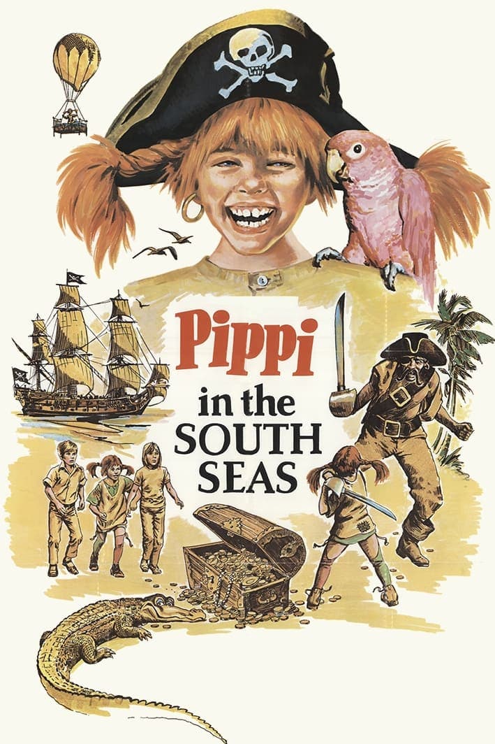 Poster Pippi in the South Seas