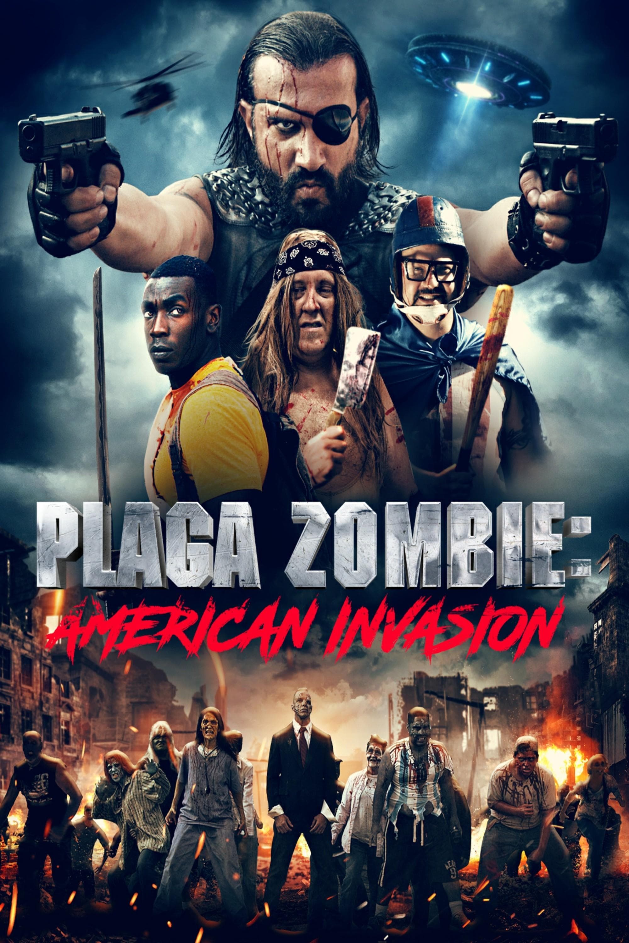 Poster Plaga Zombie: American Invasion