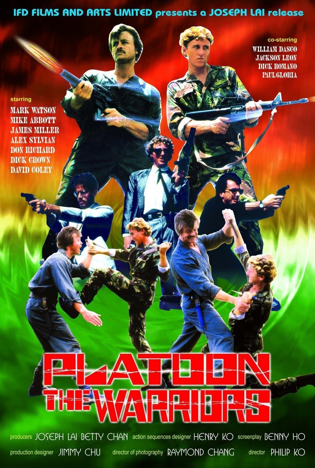 Poster Platoon the Warriors