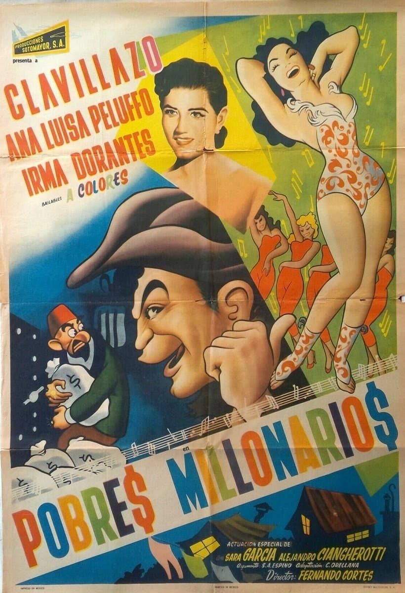 Poster Pobres millonarios