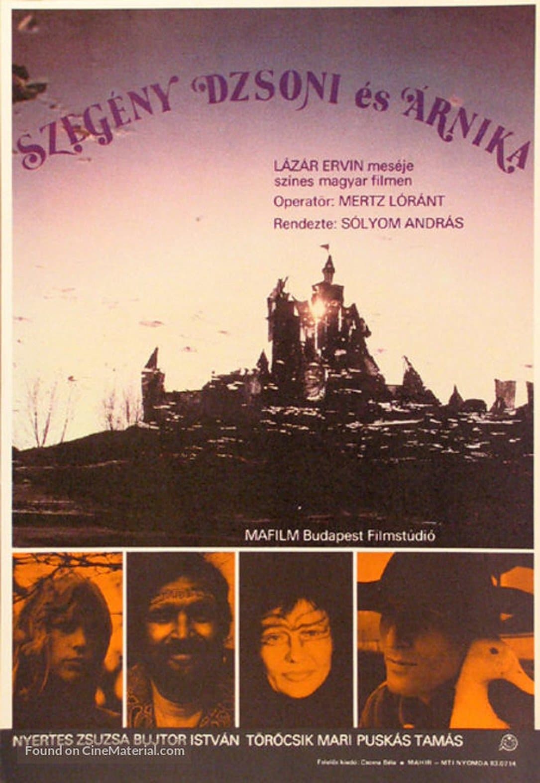 Poster Poor Johnny and Arnika