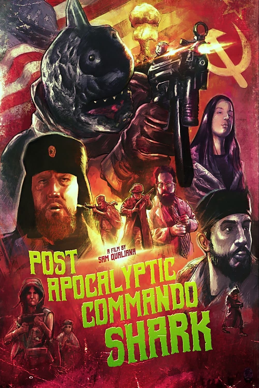 Poster Post Apocalyptic Commando Shark