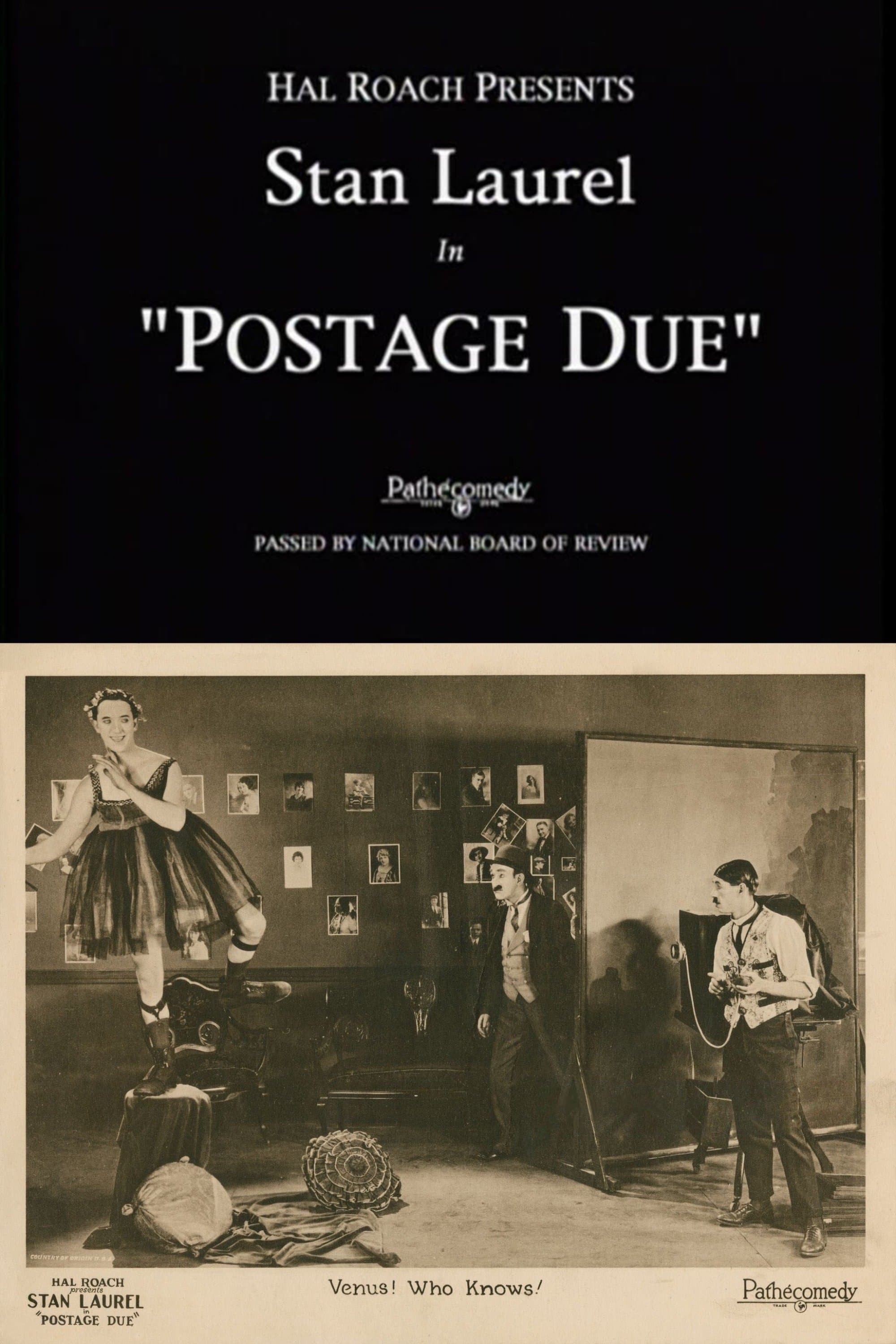 Poster Postage Due