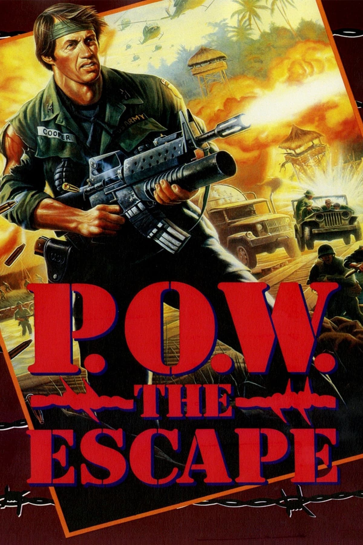 Poster P.O.W. The Escape