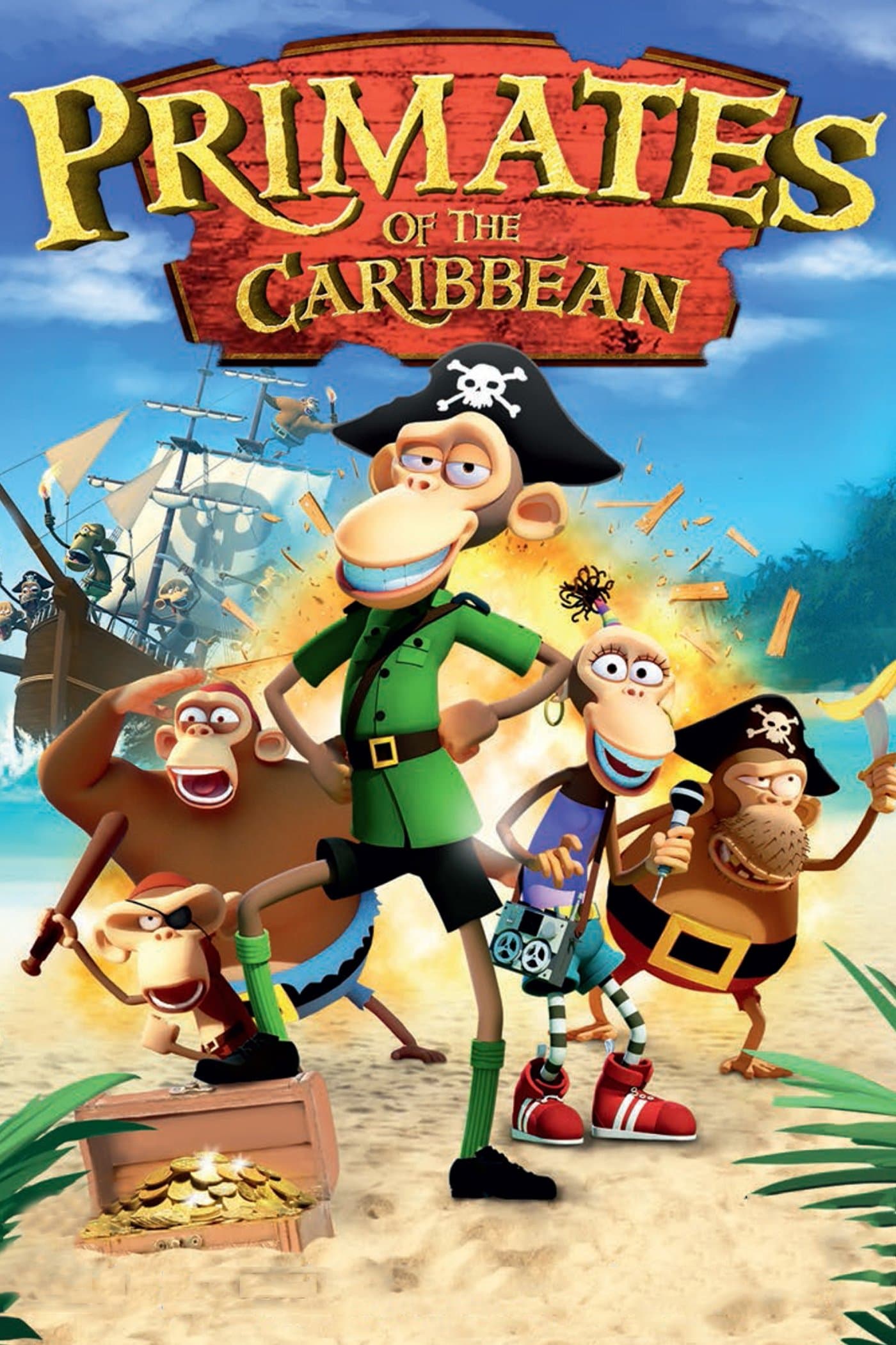 Poster Primates of the Caribbean
