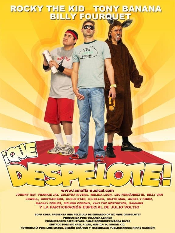 Poster ¡Qué Despelote! La Película